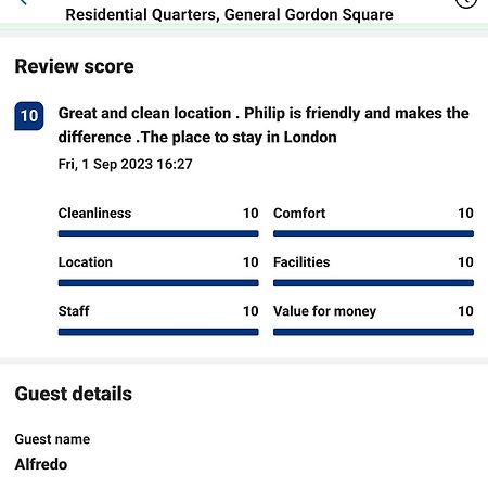 Residential Quarters, General Gordon Square Apartment ลอนดอน ภายนอก รูปภาพ